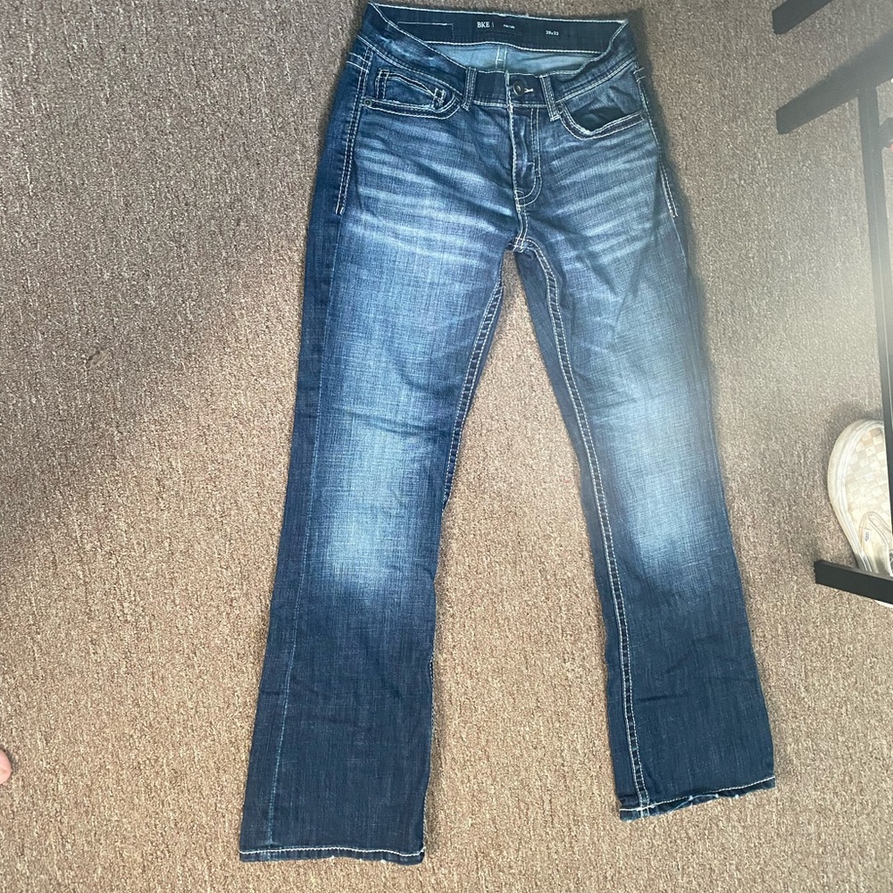 Size 29/32 blue jeans boot cut